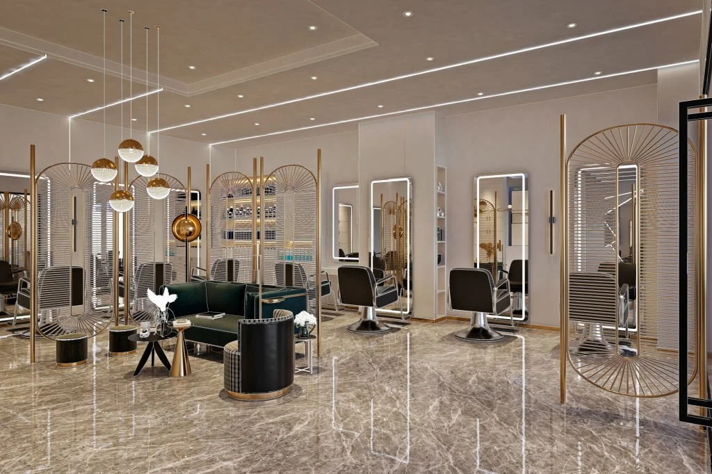 aménagement salon moderne